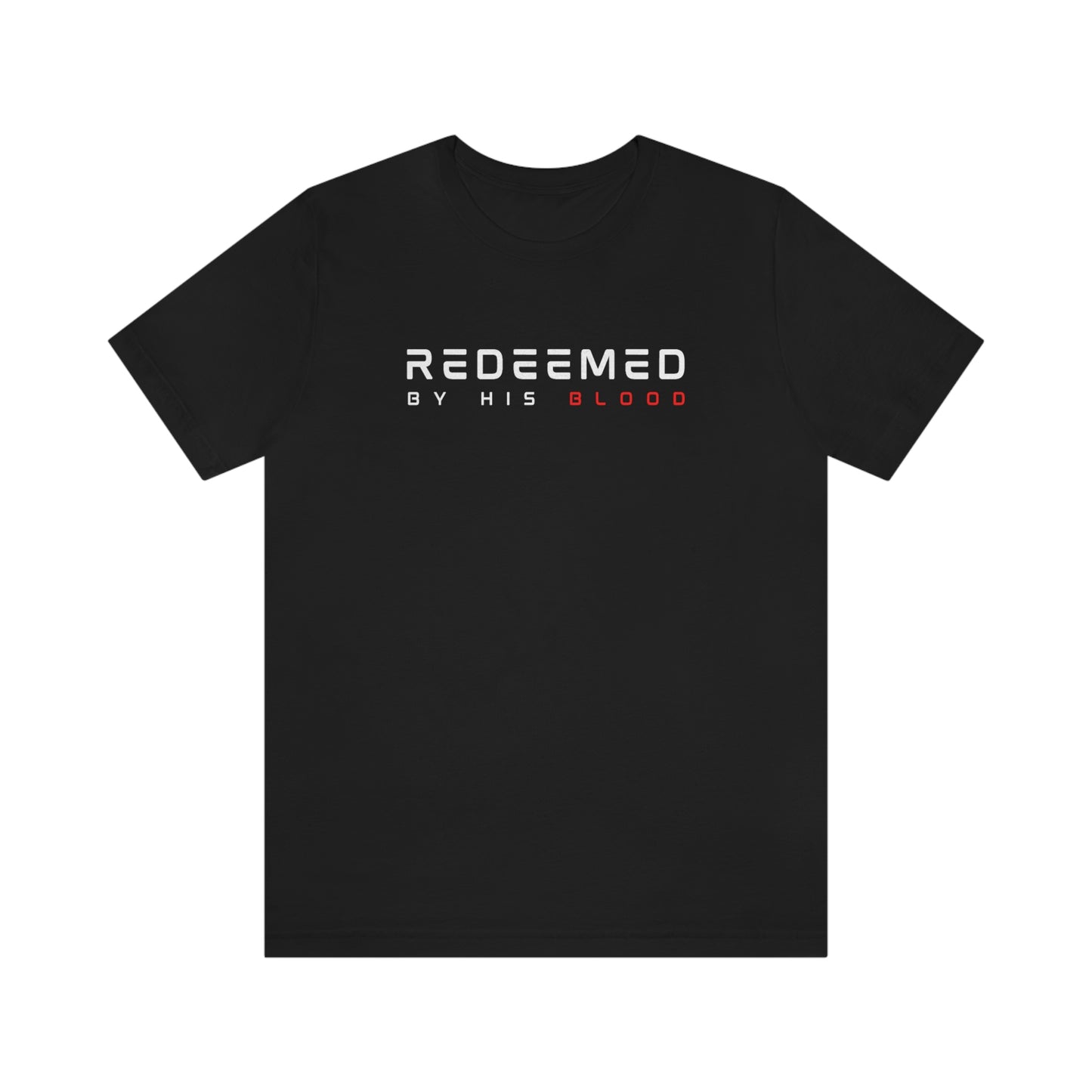 Redeemed By His Blood Womens T-Shirt