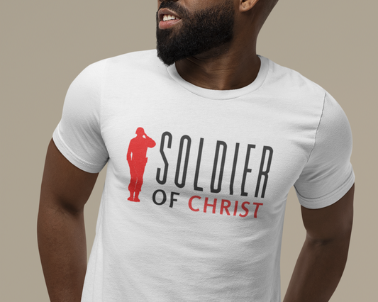 Soldier Of Christ Mens T-Shirt